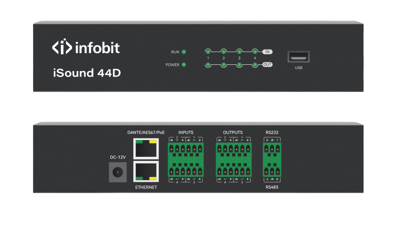 Аудиопроцессор Infobit iSound 44D